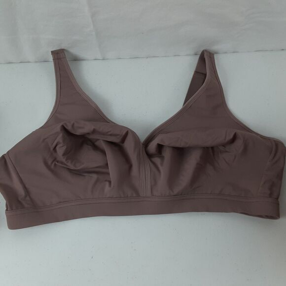 Aisilin Womens Full Coverage Wide Band Wire Free No Padding Size 48DD Bra Lined - Picture 1 of 16